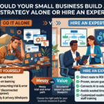 Should Your Small Business Build an AI Strategy Alone or Hire an Expert?