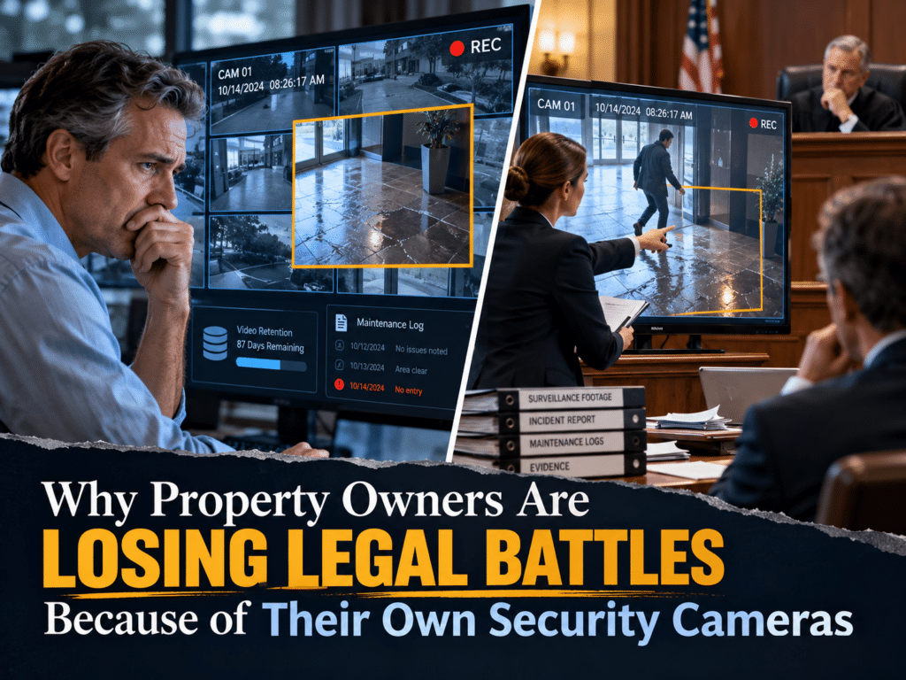 Why Property Owners Are Losing Legal Battles Because of Their Own Security Cameras